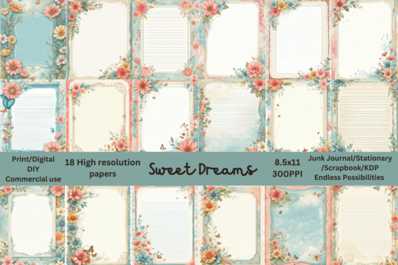 18 Hi-Res Papers 8.5x11 Dreamy Floral: A Practical Guide to Choosing Your Ideal Floral Paper Collection