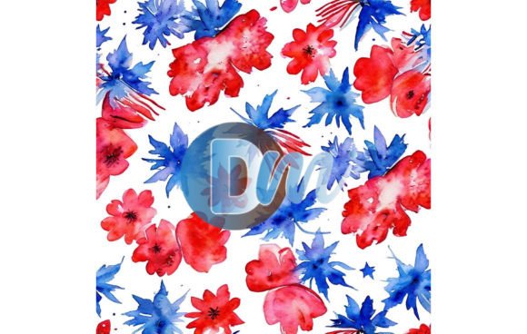 4th of July Seamless Pattern 117: A Practical Digital Design Asset for Patriotic Projects