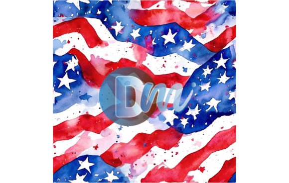 4th of July Seamless Pattern 49: A Versatile Digital Asset for Patriotic Projects