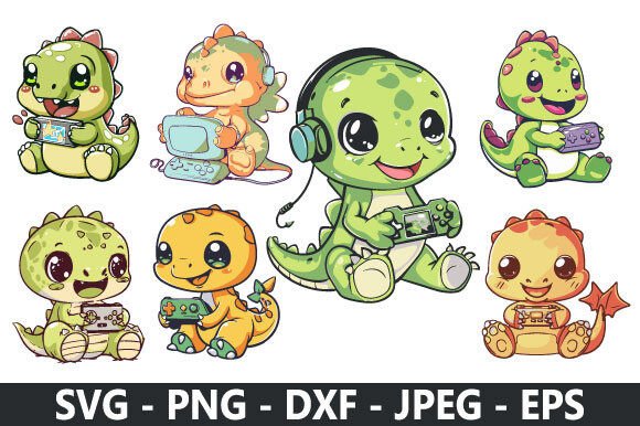 A Practical Evaluation of the Adorable Dinosaur Gaming SVG Bundle for Creators