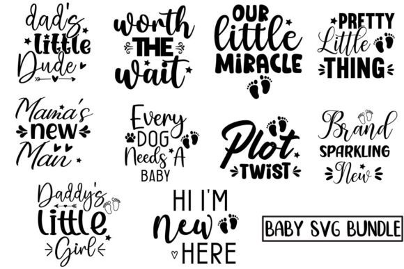 Baby SVG Bundle: A Digital Toolkit for Thoughtful Baby-Themed Creations