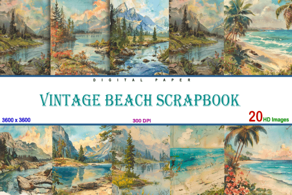 Capturing Nostalgia: The Art and Appeal of Vintage Beach Scrapbooking