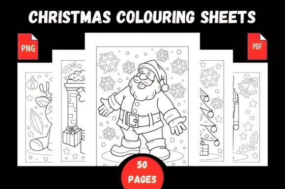 Christmas Colouring Sheets: A Simple Way to Bring Festive Creativity Home