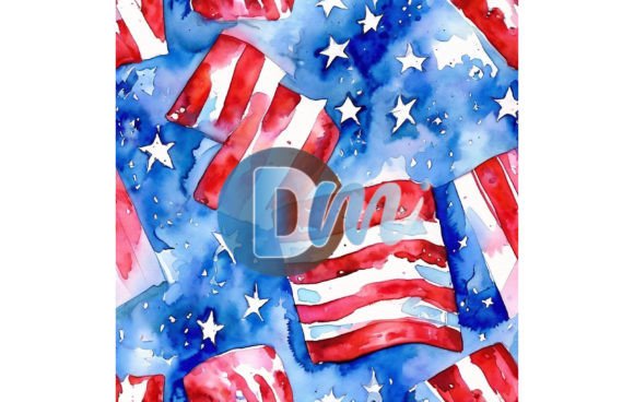 Creative Uses for 4th of July Seamless Pattern 7