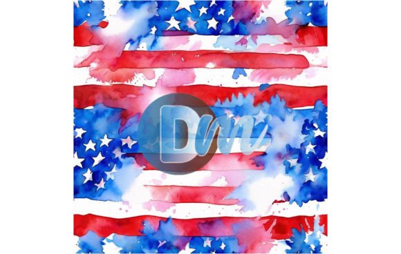 Designing with the 4th of July Seamless Pattern 152: A Digital Creative Resource