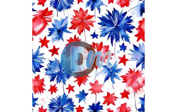 Evaluating the 4th of July Seamless Pattern 90 for Your Digital Design Needs