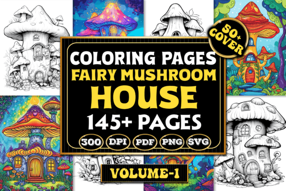 Fairy Mushroom House Coloring Pages: A Practical Resource for Creators and Publishers