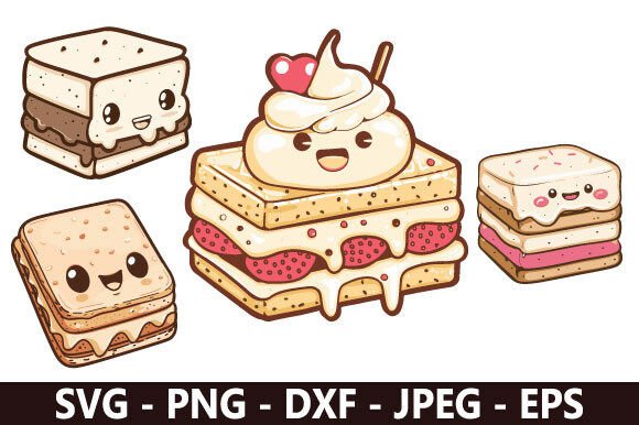 Ice Cream Sandwich SVG Bundle: A Practical Resource for Digital Creators and Small Business Owners