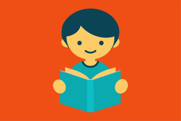 Kid Reads Book Illustration: The Art of Visual Storytelling for Young Minds