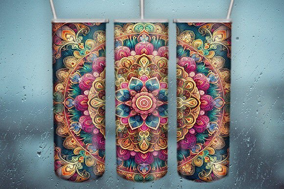 The Art of Mandala Tumbler Wrap Sublimation: Design, Precision, and Creative Workflow