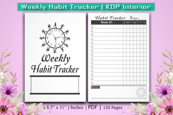 Weekly Habit Tracker KDP: Build Better Routines